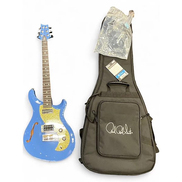 Used PRS S2 Vela Dolphin Blue Solid Body Electric Guitar