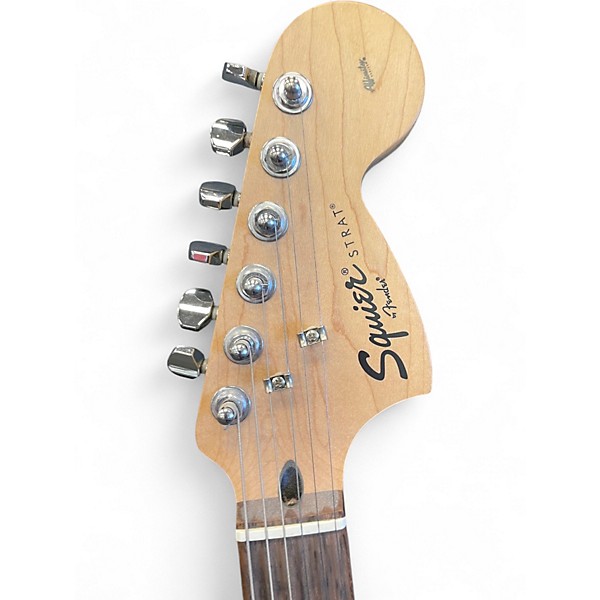 Used Squier Affinity Stratocaster Black Solid Body Electric Guitar