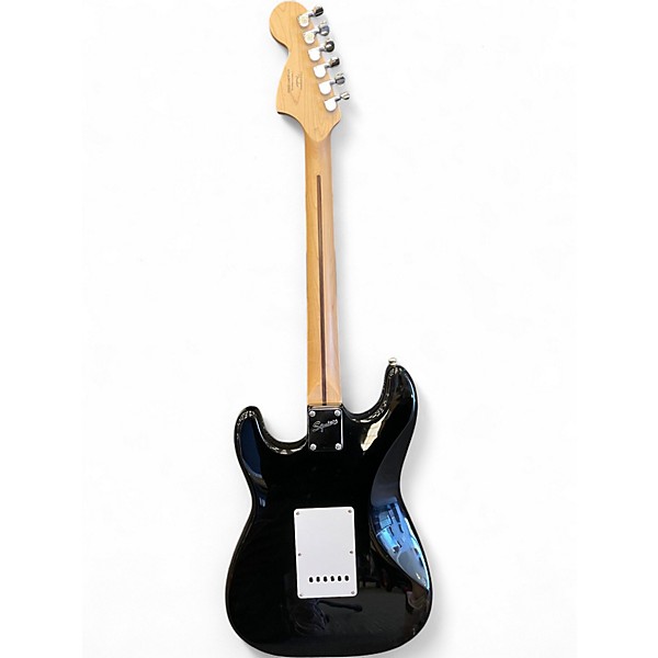Used Squier Affinity Stratocaster Black Solid Body Electric Guitar