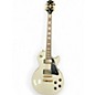 Used Epiphone Les Paul Custom Pro white Solid Body Electric Guitar thumbnail
