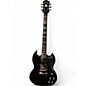 Used Epiphone Limited Edition Tony Iommi Signature SG Custom Ebony Solid Body Electric Guitar thumbnail