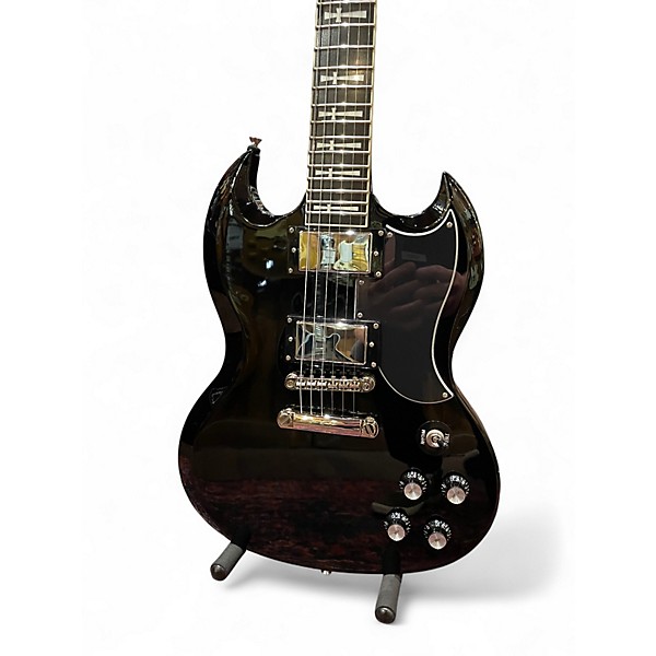 Used Epiphone Limited Edition Tony Iommi Signature SG Custom Ebony Solid Body Electric Guitar