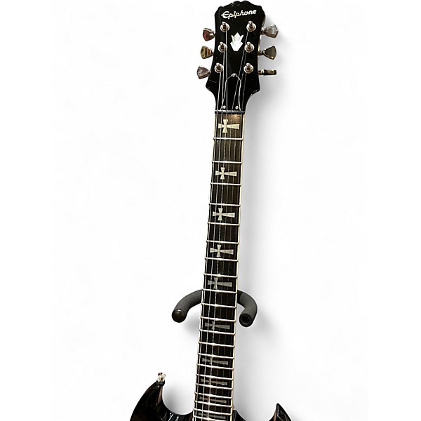 Used Epiphone Limited Edition Tony Iommi Signature SG Custom Ebony Solid Body Electric Guitar