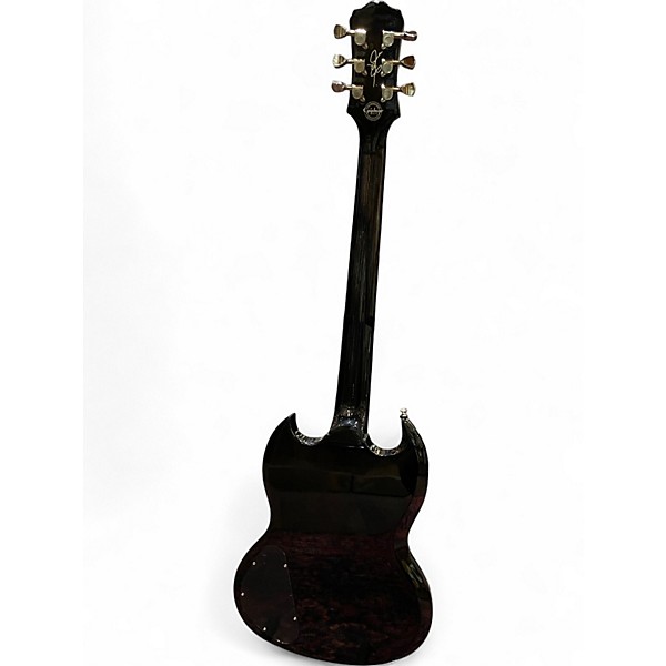 Used Epiphone Limited Edition Tony Iommi Signature SG Custom Ebony Solid Body Electric Guitar
