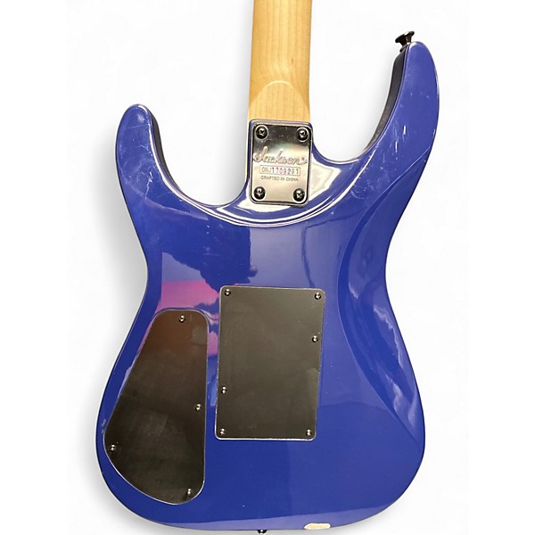 Used Jackson JS32Q DKA Trans Blue Solid Body Electric Guitar