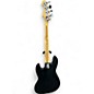 Used Fender Select Jazz Bass Black Electric Bass Guitar