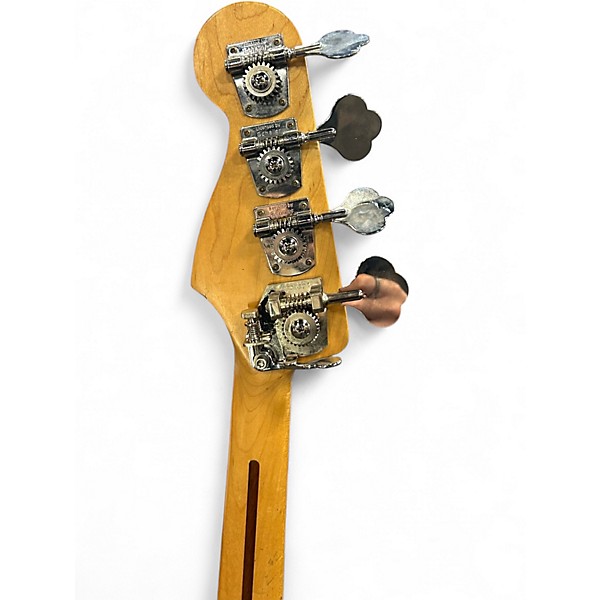 Used Fender Select Jazz Bass Black Electric Bass Guitar