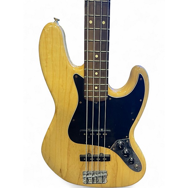 Used Fender FSR Deluxe Jazz Bass Natural Electric Bass Guitar
