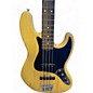 Used Fender FSR Deluxe Jazz Bass Natural Electric Bass Guitar