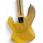 Used Fender FSR Deluxe Jazz Bass Natural Electric Bass Guitar