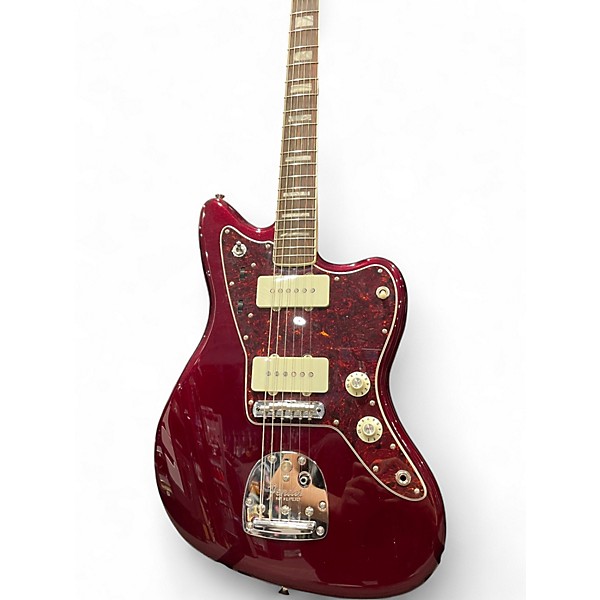 Used Fender Trot Van Leeuwen Signature Jazzmaster Ox Blood Solid Body Electric Guitar