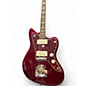 Used Fender Trot Van Leeuwen Signature Jazzmaster Ox Blood Solid Body Electric Guitar