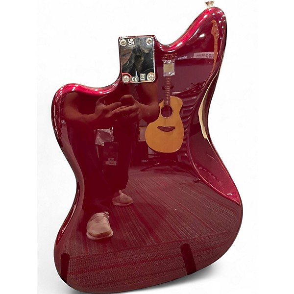 Used Fender Trot Van Leeuwen Signature Jazzmaster Ox Blood Solid Body Electric Guitar