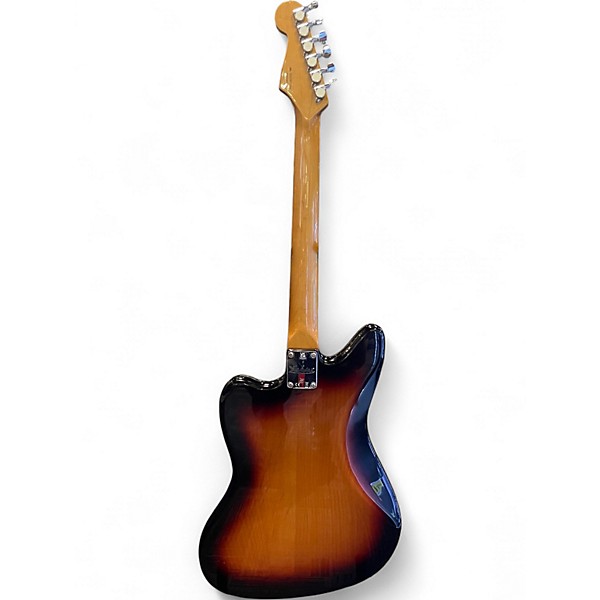 Used Fender Kurt Cobain Signature Jaguar 3 Tone Sunburst Solid Body Electric Guitar