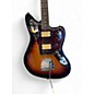 Used Fender Kurt Cobain Signature Jaguar 3 Tone Sunburst Solid Body Electric Guitar