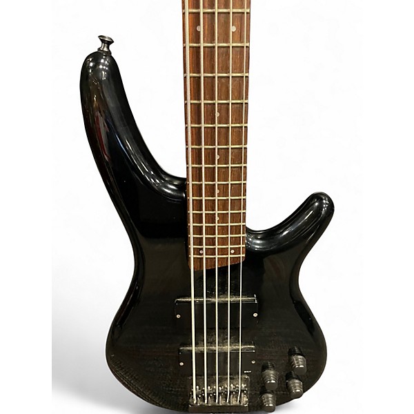 Used Ibanez SR645 5 String Black Electric Bass Guitar