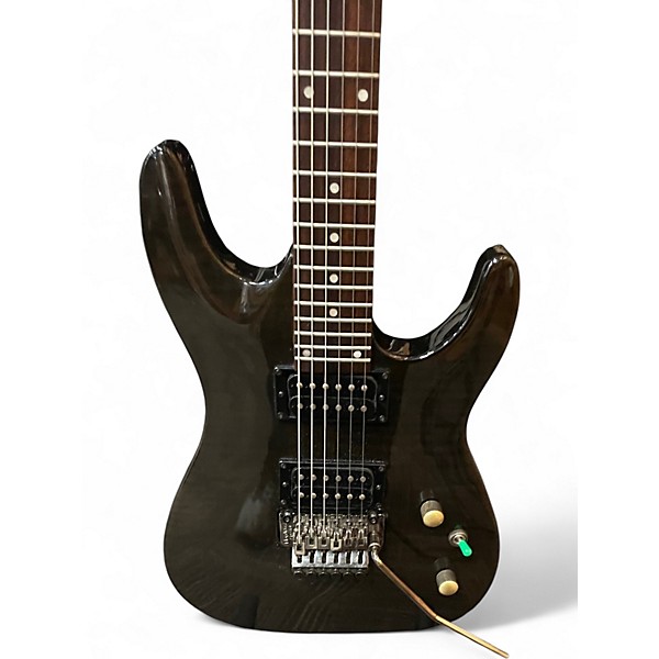 Used Dean Vendetta 1 with Floyd Rose Trans Black Solid Body Electric Guitar