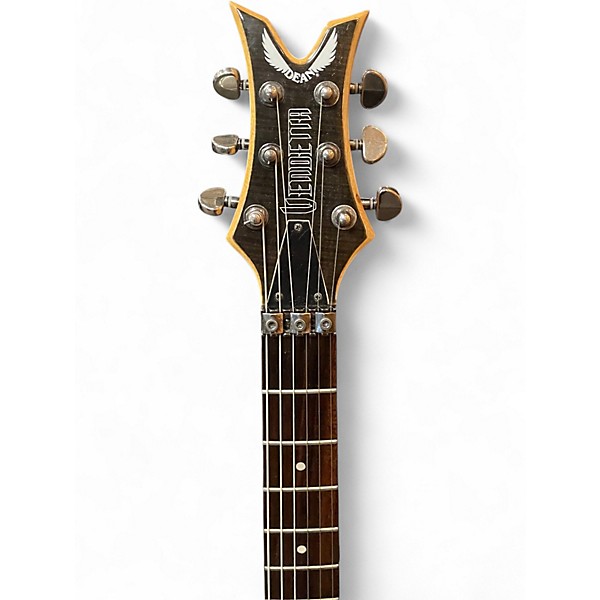Used Dean Vendetta 1 with Floyd Rose Trans Black Solid Body Electric Guitar
