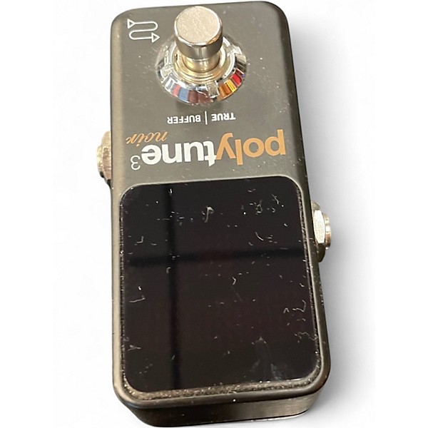 Used TC Electronic Polytune Mini Noir Tuner Pedal
