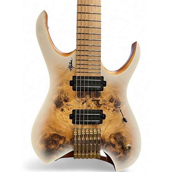 Used Mayones Hydra Elite 7 Trans Natural Solid Body Electric Guitar