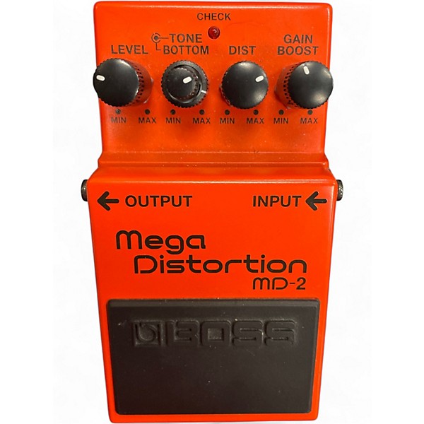 Used BOSS MD2 Mega Distortion Effect Pedal