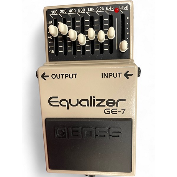 Used BOSS GE7 Equalizer Pedal