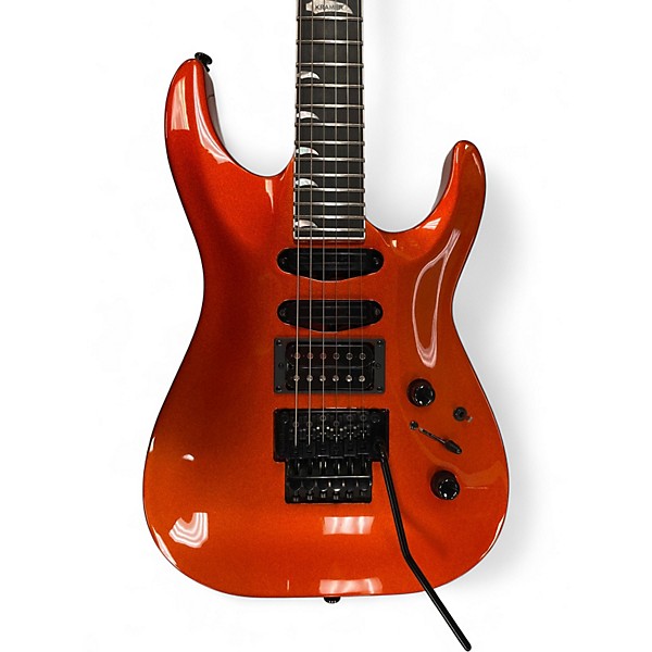 Used Kramer SM-1 Metallic Orange Solid Body Electric Guitar