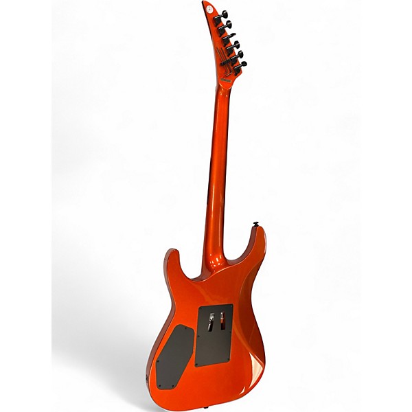 Used Kramer SM-1 Metallic Orange Solid Body Electric Guitar