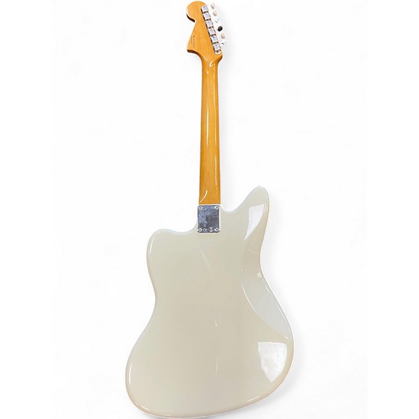 Used Fender Jaguar HH Alpine White Solid Body Electric Guitar