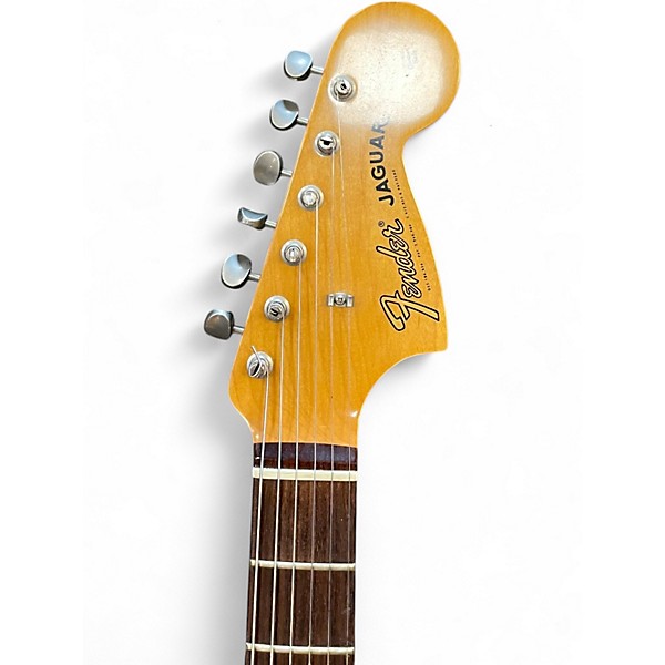 Used Fender Jaguar HH Alpine White Solid Body Electric Guitar