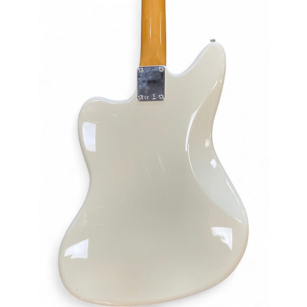 Used Fender Jaguar HH Alpine White Solid Body Electric Guitar