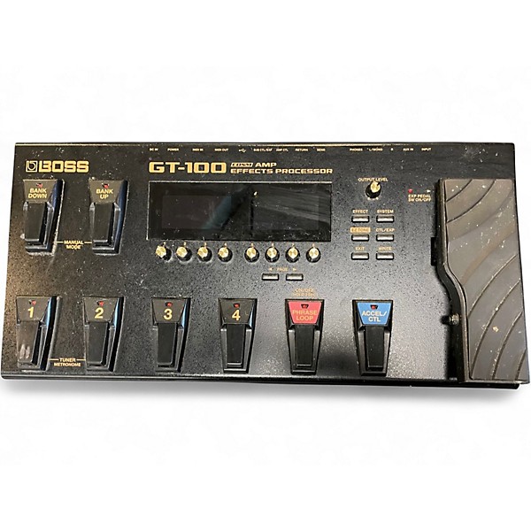 Used BOSS GT100 Effect Processor