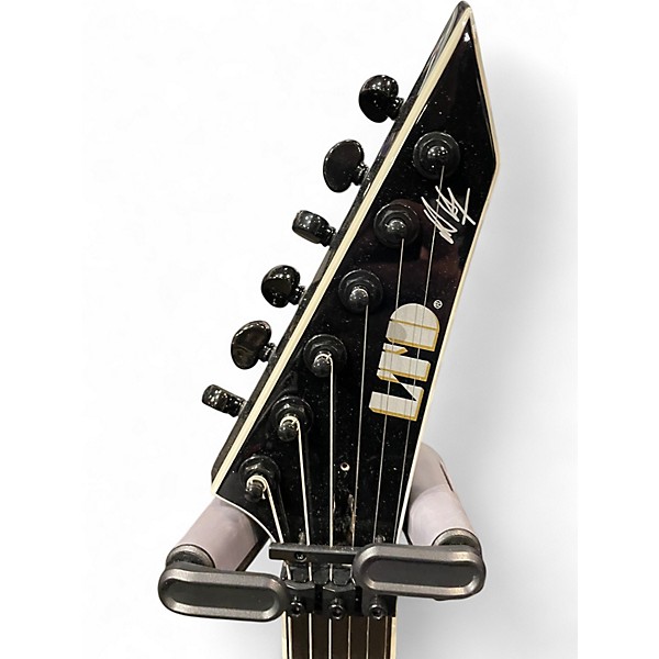 Used ESP LTD JH600 CTM Jeff Hanneman Signature Black Solid Body Electric Guitar