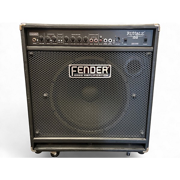 Used Fender Rumble 150 150W 1x15 Bass Combo Amp