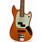 Used Fender Mustang Bass Capri Orange Electric Bass Guitar