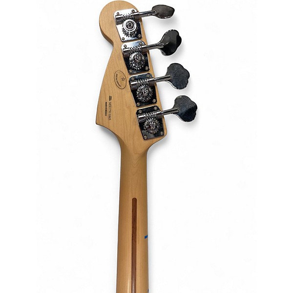 Used Fender Mustang Bass Capri Orange Electric Bass Guitar