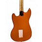 Used Fender Mustang Bass Capri Orange Electric Bass Guitar