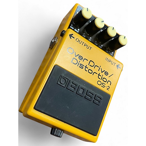 Used BOSS OS2 Overdrive Distortion Effect Pedal