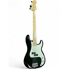 Used Fender Player Precision Bass Black Electric Bass Guitar