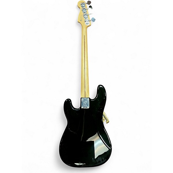 Used Fender Player Precision Bass Black Electric Bass Guitar