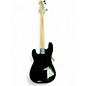 Used Fender Player Precision Bass Black Electric Bass Guitar