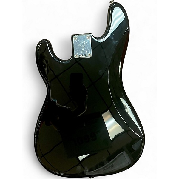 Used Fender Player Precision Bass Black Electric Bass Guitar