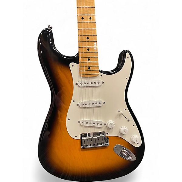 Used 2008 Fender Custom Shop Custom Classic Stratocaster 2 Color Sunburst Solid Body Electric Guitar