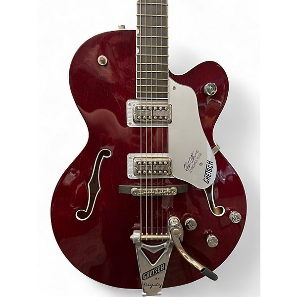 Used Gretsch Guitars G6119 Chet Atkins Signature Tennessee Rose Dark Cherry Stain Hollow Body Electric Guitar