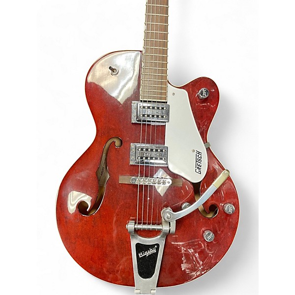 Used Gretsch Guitars G5120 Electromatic Trans Red Hollow Body Electric Guitar