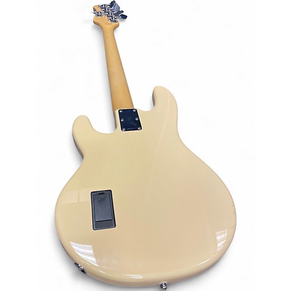 Used Sterling by Music Man Ray35 5 String Cream Electric Bass Guitar