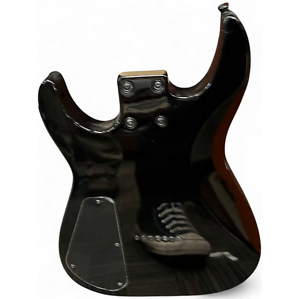 Used Jackson J22 7 Black Solid Body Electric Guitar