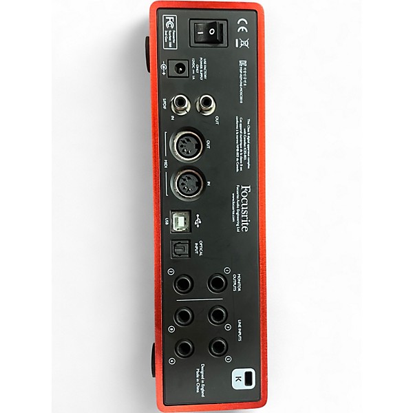 Used Focusrite Scarlett 18i8 Audio Interface