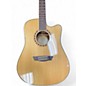 Used Washburn WD10SCE Natural Acoustic Electric Guitar