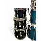Used TAMA 8 Piece Rockstar AQUA Drum Kit